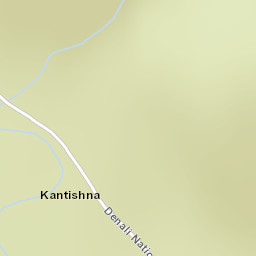 Kantishna Alaska Street Map