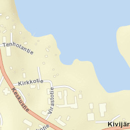 Kivijärvi Street Map