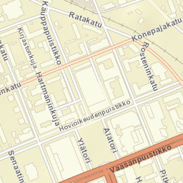 Vaasa Street Map