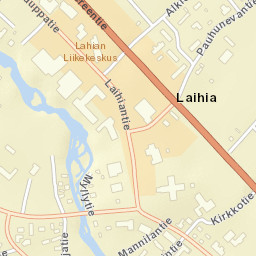 Laihia Street Map