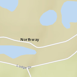 Northway Alaska Street Map