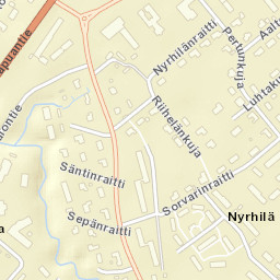 Ylistaro Street Map