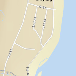 Grayling Alaska Street Map