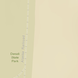 Chulitna Alaska Street Map