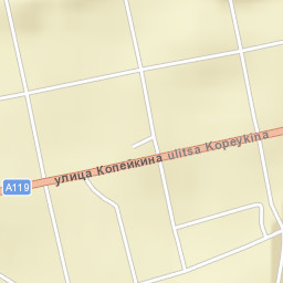 Povenets Street Map