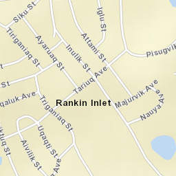 Rankin Inlet Street Map