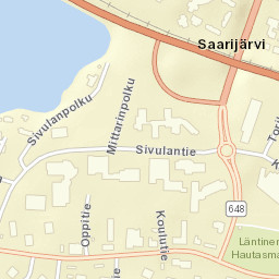 Saarijärvi Street Map