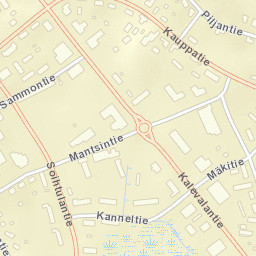 Ilomantsi Street Map