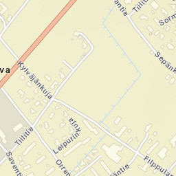 Teuva Street Map