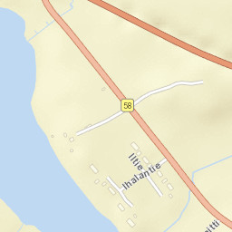 Multia Street Map