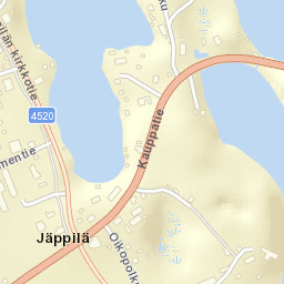 Jäppilä Street Map