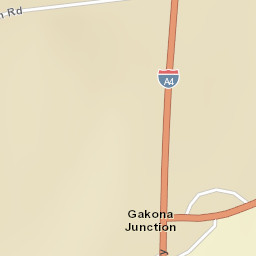 Gakona Junction Alaska Street Map