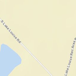 Lake Louise Alaska Street Map