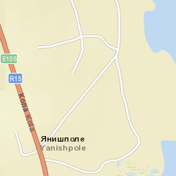 Yanishpole Street Map