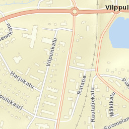 Vilppula Street Map