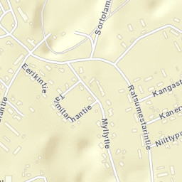 Kesälahti Street Map