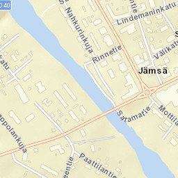 Jämsä Street Map