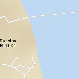 Russian Mission Alaska Street Map