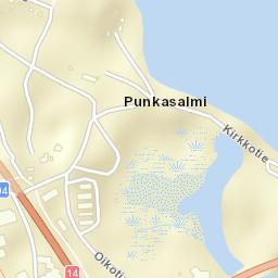 Punkaharju Street Map