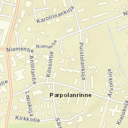Orivesi Street Map