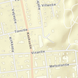 Hartola Street Map