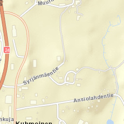 Kuhmoinen Street Map