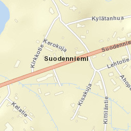 Suodenniemi Street Map