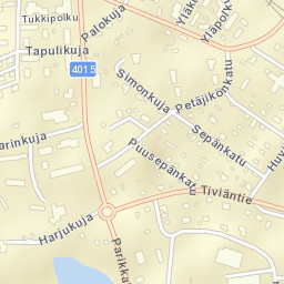 Parikkala Street Map
