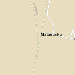 Matanuska Alaska Street Map
