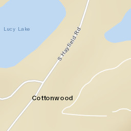 Cottonwood Alaska Street Map