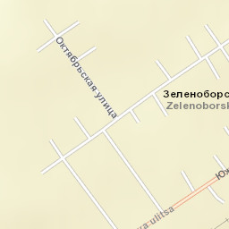 Zelenoborsk Street Map