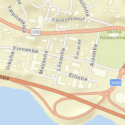 Kangasala Street Map