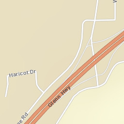 Eklutna Alaska Street Map