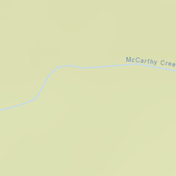 McCarthy Alaska Street Map