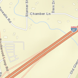 Birchwood Alaska Street Map