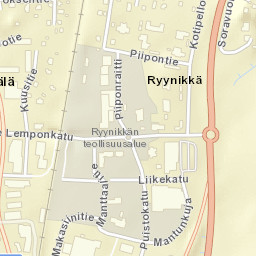 Lempäälä Street Map