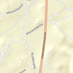 Auttoinen Street Map