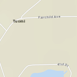 Tuomi Alaska Street Map