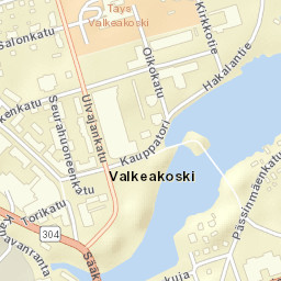 Valkeakoski Street Map