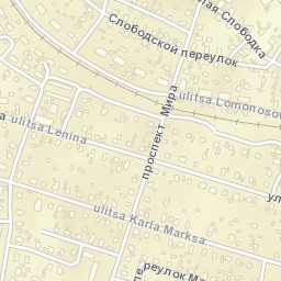 Kotlas Street Map