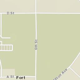 Fort Richardson Alaska Street Map