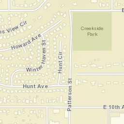 DeBarr Vista Alaska Street Map