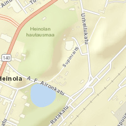Heinola Street Map