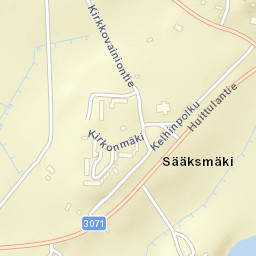 Sääksmäki Street Map