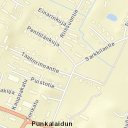 Punkalaidun Street Map