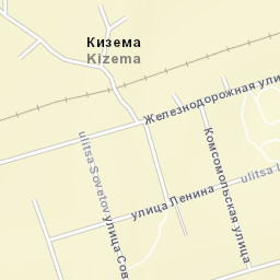 Kizema Street Map