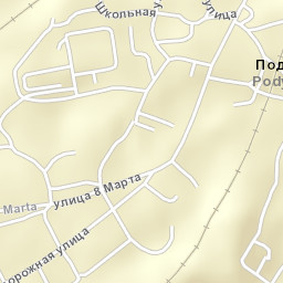 Podyuga Street Map