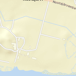 Nuutajärvi Street Map