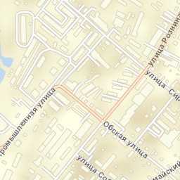 Khanty-Mansiysk Street Map
