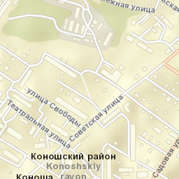 Konosha Street Map